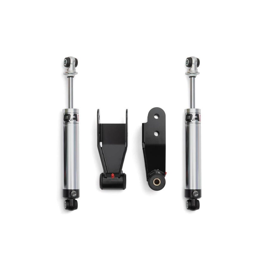 Rear QA1 Single Adjustable Shocks, 2-3 Inch Drop
