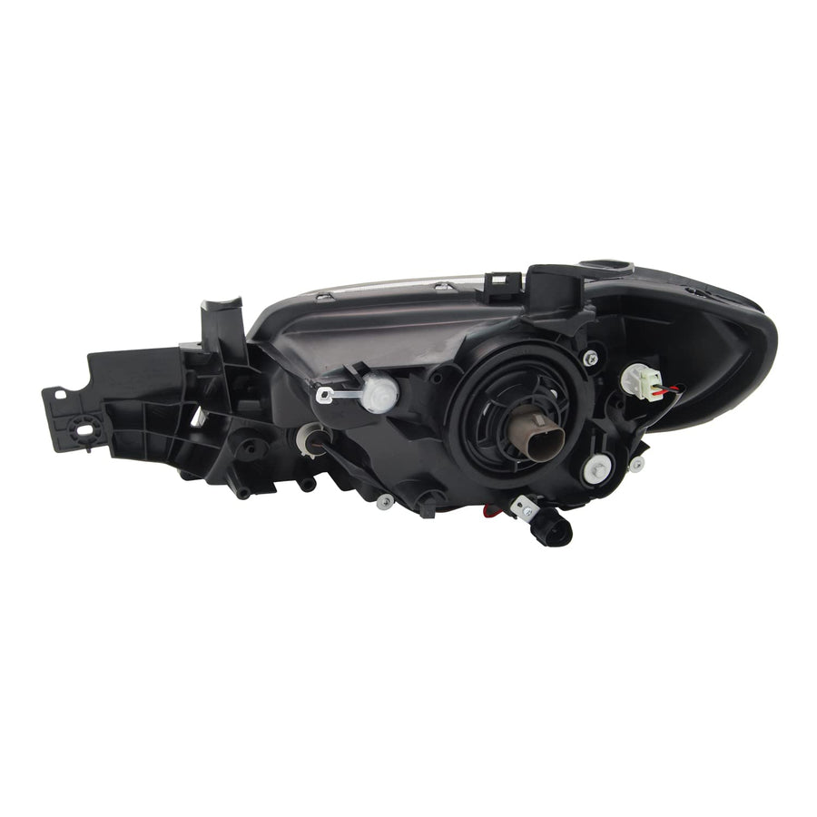 Left TYC Headlight Assembly Compatible with 2003-2004 Mitsubishi Outlander