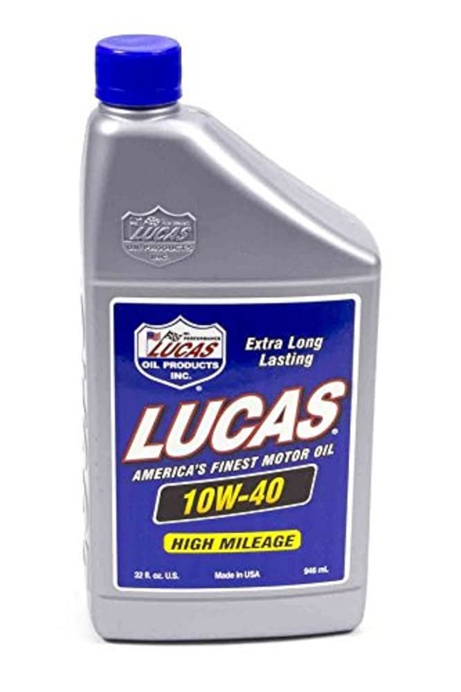SAE 10W-40 Motor Oil Lucas Oil - 1 Quart Bottle