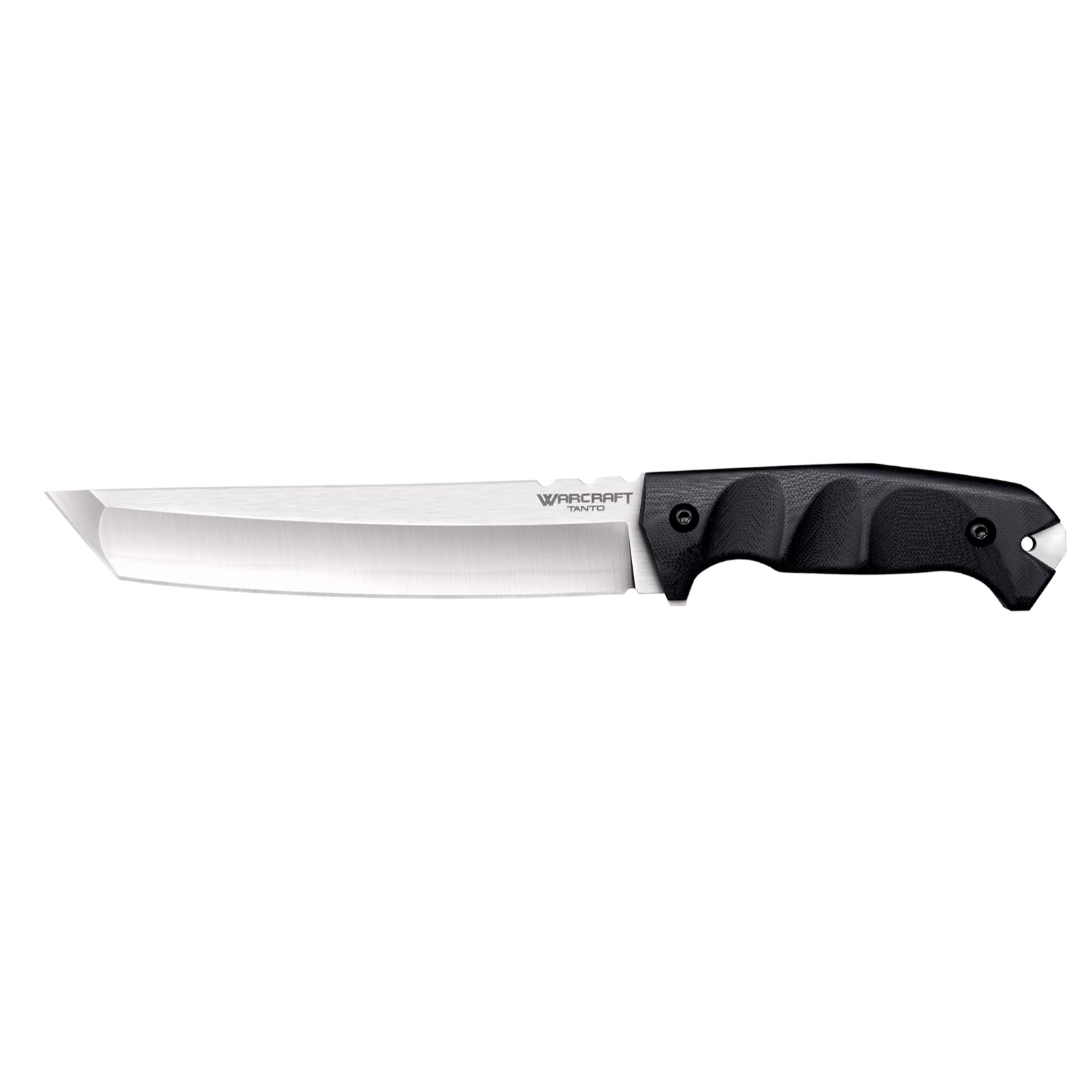 Cold Steel 7.5" Warcraft San Mai III Tanto Point Razor-Sharp Blade 4.5" G-10 Handle Military Tactical Fixed Blade Knife