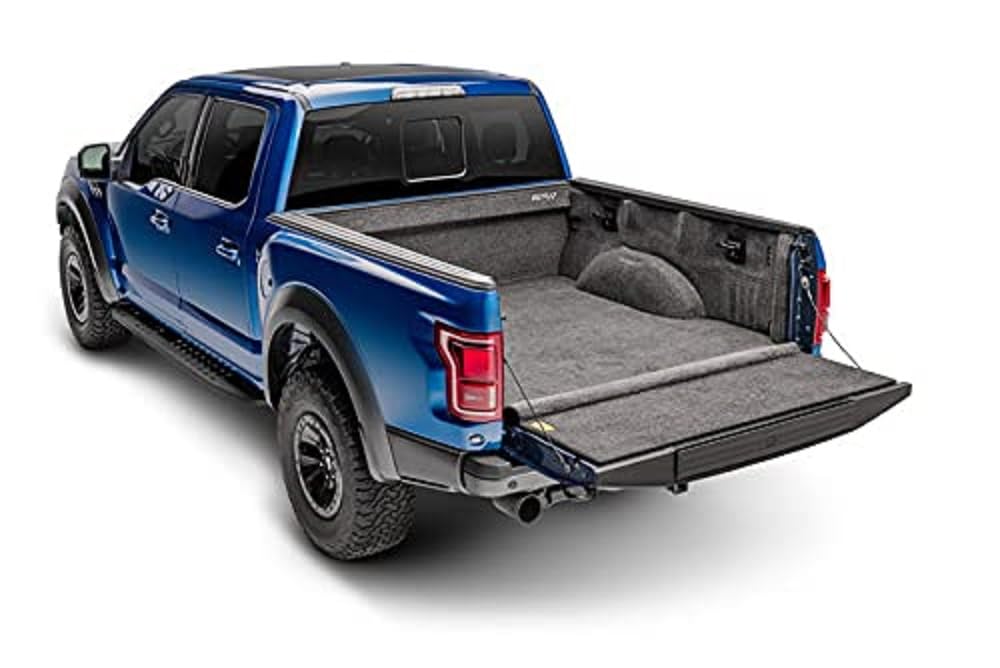 Classic Bed Liner Bedrug | Fits 2017 - 2024 Ford F-250, F-350 Superduty 8' Bed (BRZSPRAYON is required if installing over Spray-In Liner), Charcoal Grey | BRQ17LBK