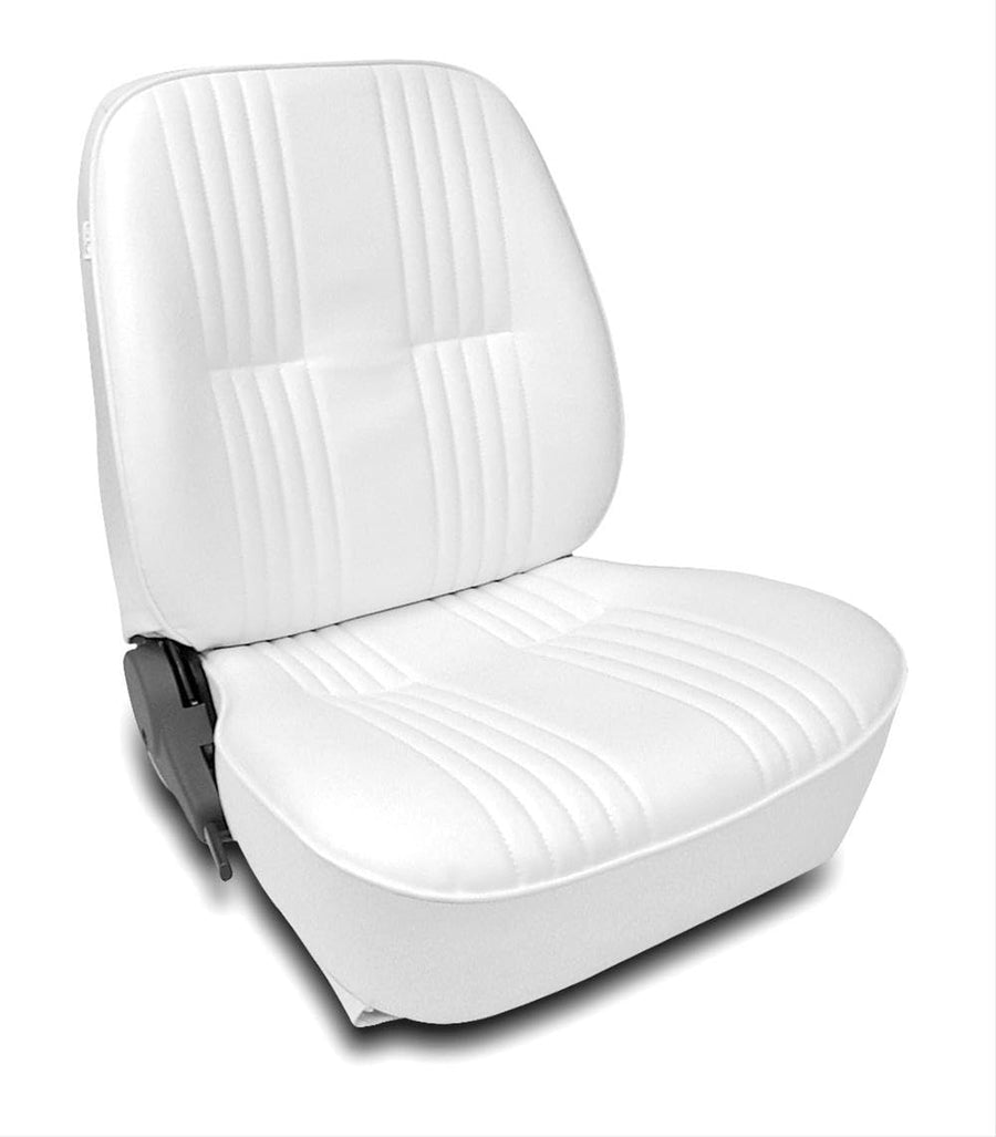 Low Back Pro90 Recliner Left White Vinyl