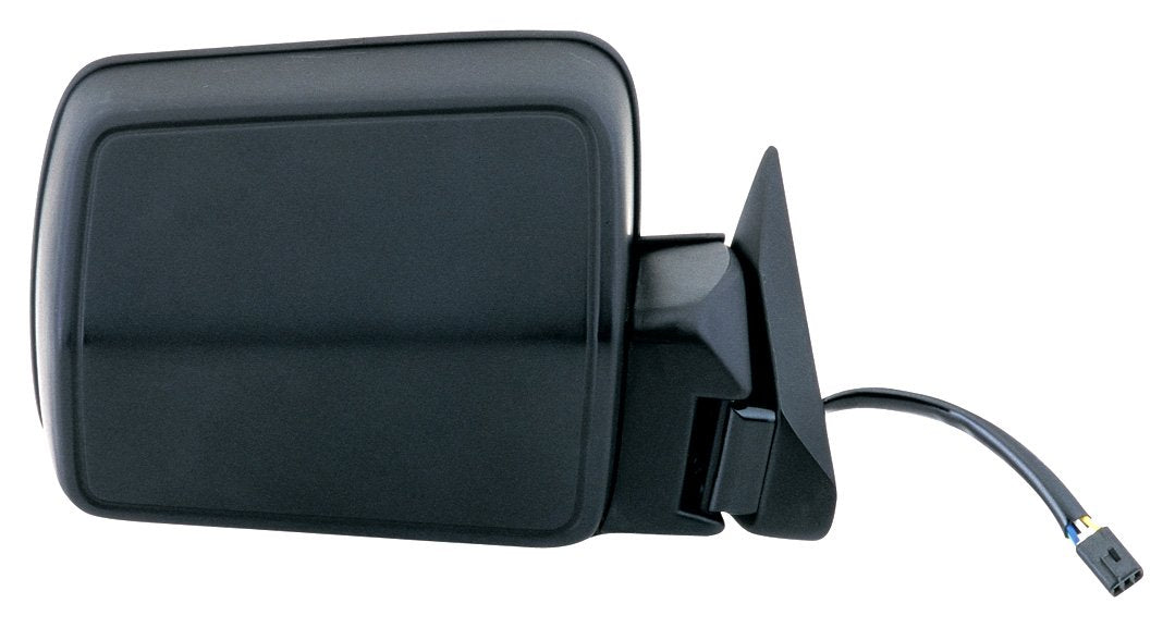 Fit System Mirror Passenger Side for Jeep Cherokee/Wagoneer, Black, Spring Loaded, Power