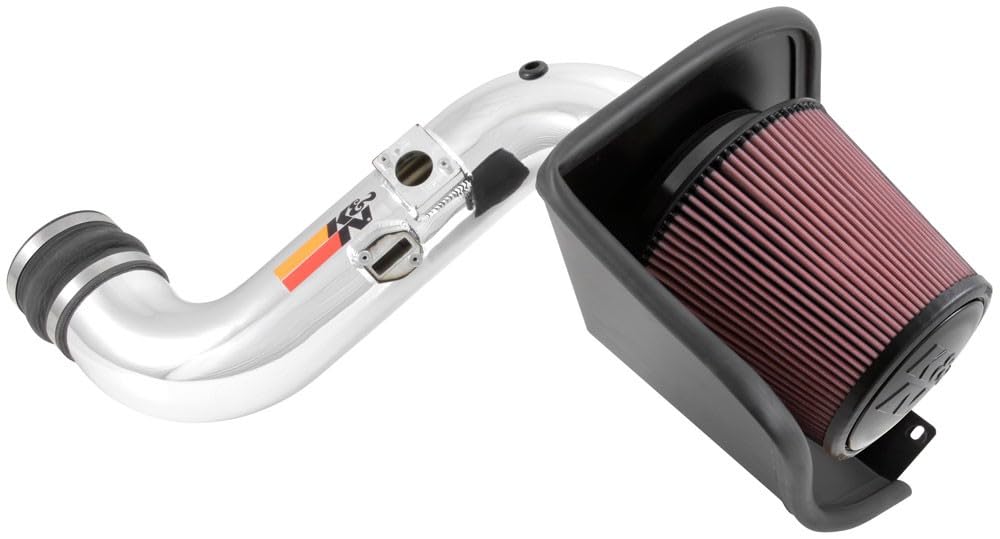 Cold Air Intake System K&N: High-Flow Air Filter, Increase Performance & Towing: Compatible with 2011-2014 Chevrolet/GMC: Silverado 2500 & 3500, Sierra 2500 & 3500, 77-3077KP