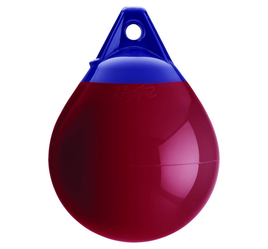 03581865 Polyform A Series Buoy - 11" x 15", Burgundy