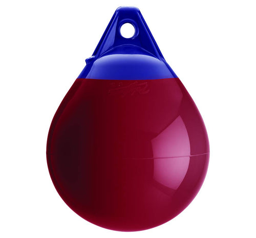 03581865 Polyform A Series Buoy - 11" x 15", Burgundy