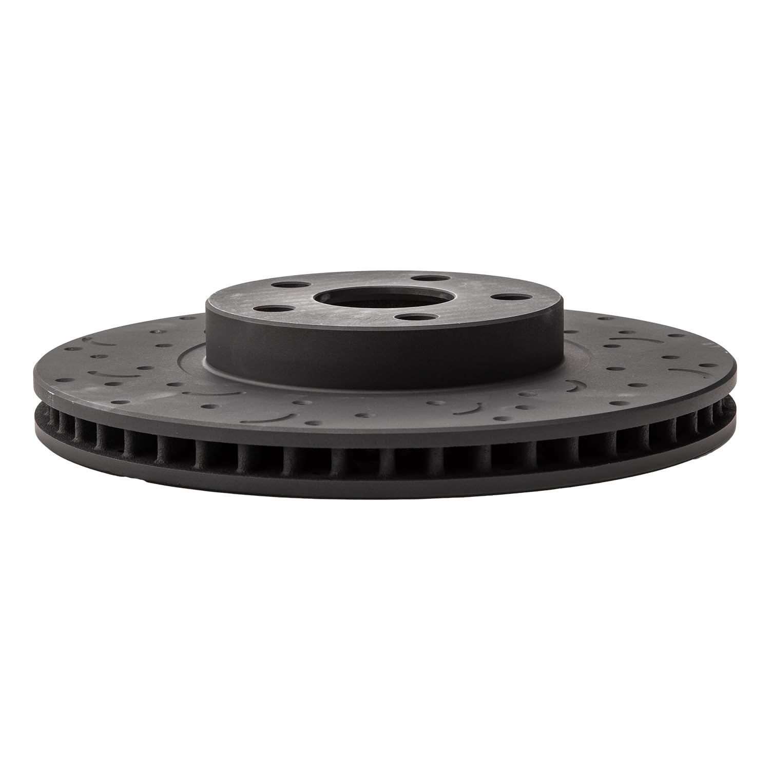Talon Cross-Drilled and Slotted Vented Rotor, Hawk Performance Brakes, 10.83 in. Diameter, 1.94 in. Height