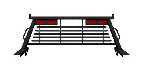 B&W Trailer Hitches Headache Rack PUCP7542BA Cab Protector Headache Rack