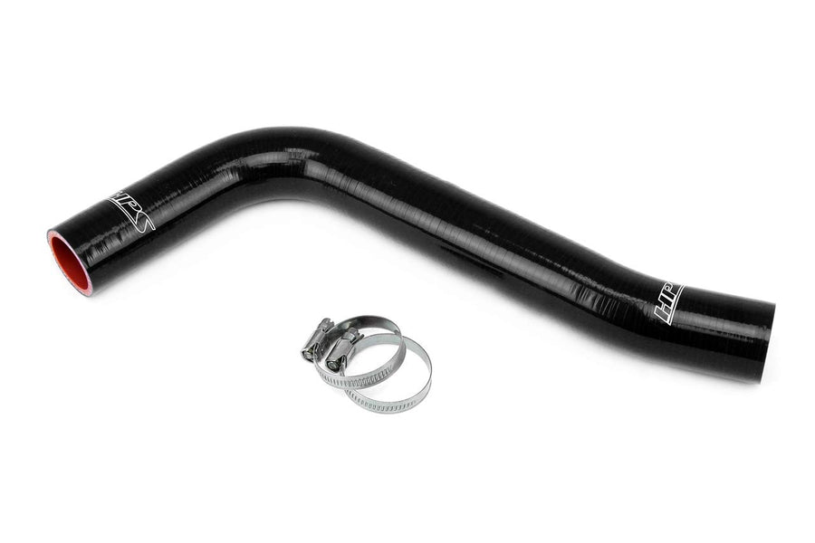 HPS Performance Black Silicone Upper Radiator Coolant Hose Kit for 2012-2015 Toyota Tacoma Compatible Supercharged 2003-2009 4Runner 2005-2015 Tacoma 2007-2014 FJ Cruiser V6 4.0L, 57-1215U-BLK