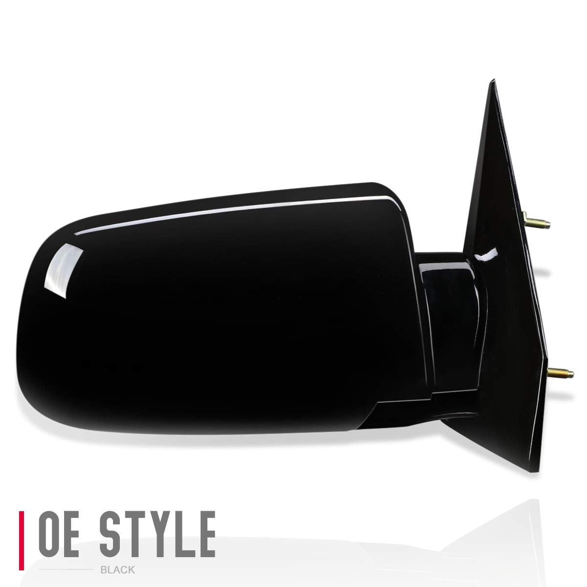 Auto Dynasty GM1321158 Manual OE Style Passenger/Right Side View Door Mirror Compatible with Chevy Astro GMC Safari 88-05
