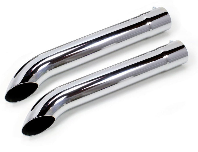 Chrome Patriot Exhaust Side Tube H3822 Turnout Muffler