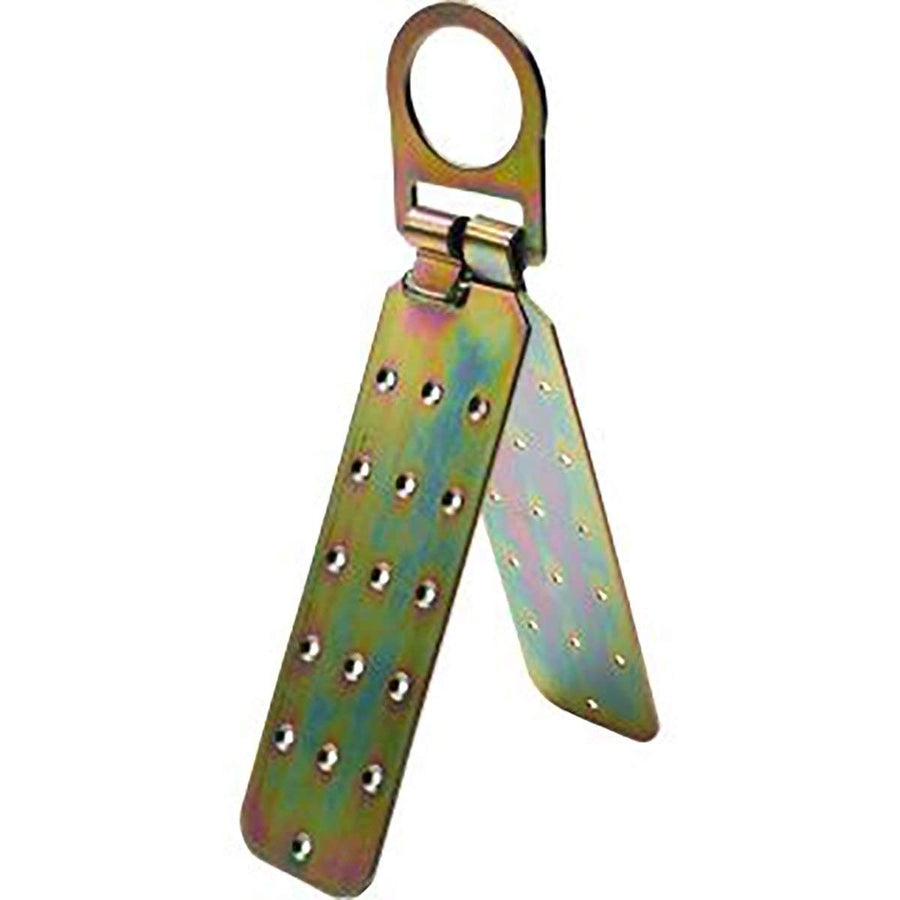 A210400 Werner Plated Steel Roof Anchor with D-Ring, 1per Pack
