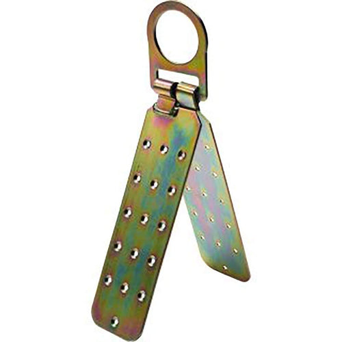 A210400 Werner Plated Steel Roof Anchor with D-Ring, 1per Pack