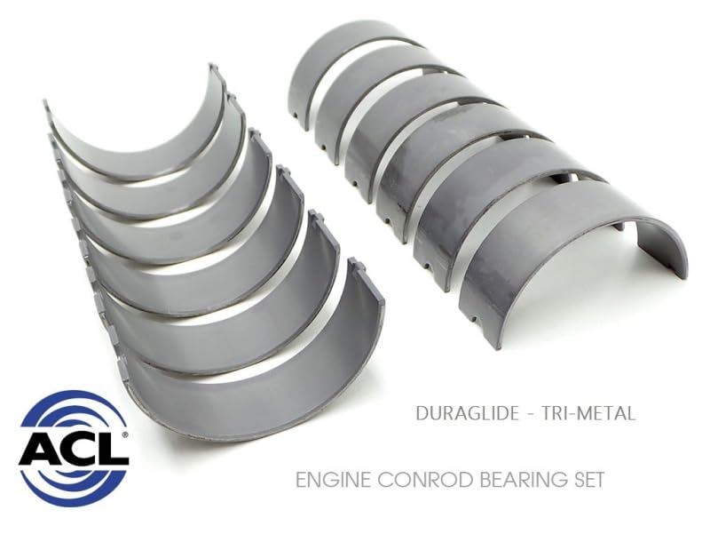 1967-2007 Chevy V8 305/350/400 ACL .20mm Oversized Trimetal Rod Bearing Set (8B663P-20)