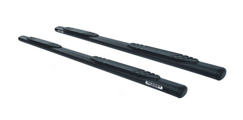 4" Go Rhino OE Xtreme Side Steps | 87" Galvanized Steel, Textured Black | 640087T