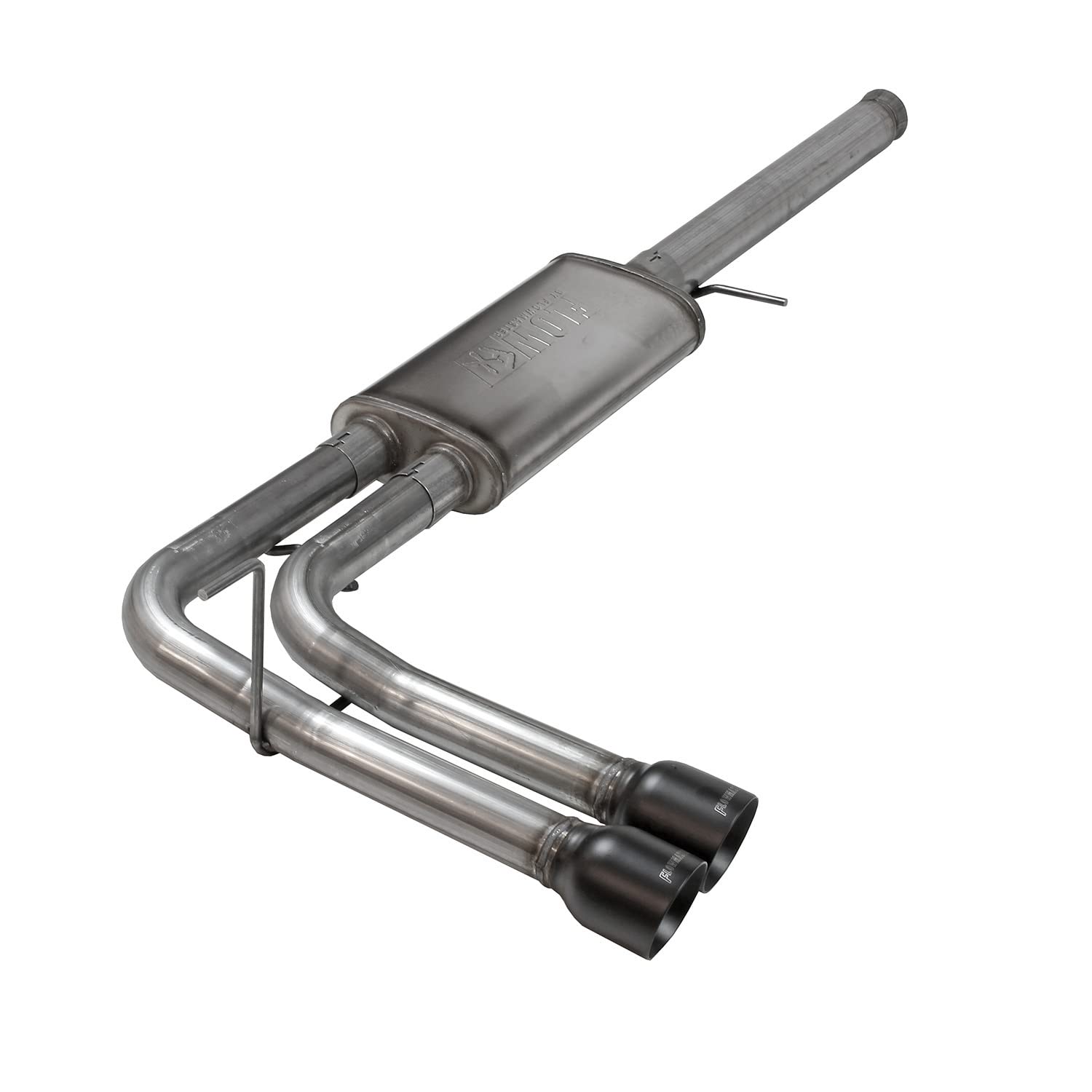Flowmaster FlowFX 717929 Cat-Back Exhaust Kit 3 Inch to Dual 2.5 Inch Dual Side Exit 409 Stainless Steel with Black Tips Compatible with 2009-2013 GM Silverado/Sierra 1500 5.3L V8