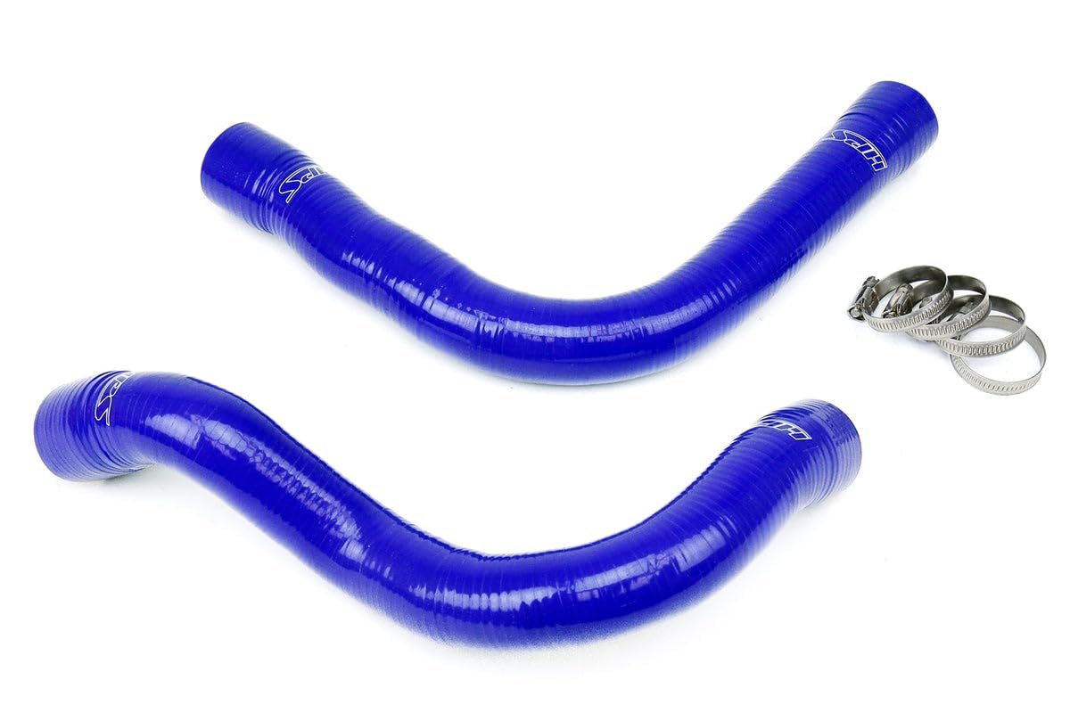 Blue HPS 57-1256-BLUE Silicone Radiator Coolant Hose Kit