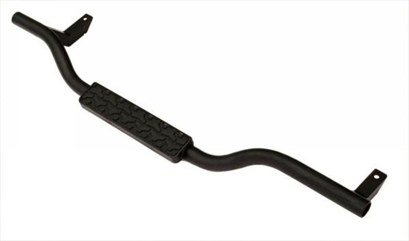 RAMPAGE PRODUCTS Rocker Guard Steps Rail Side for Jeep Wrangler JL | Pair, Steel, Textured Black | 26631 | Fits 2018-2025 Jeep Wrangler JLU 4-Door