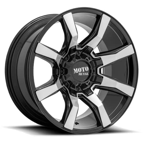 Moto Metal 20X9 MO804 G-BLK MACH 00MM 5X5.0/5.5 - MO80429035500