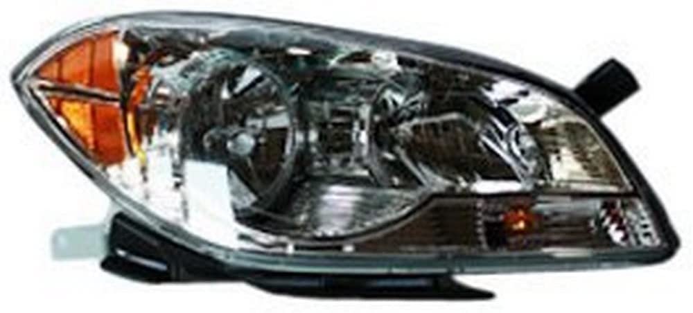 Right TYC Headlight Assembly Compatible with 2008-2012 Chevrolet Malibu