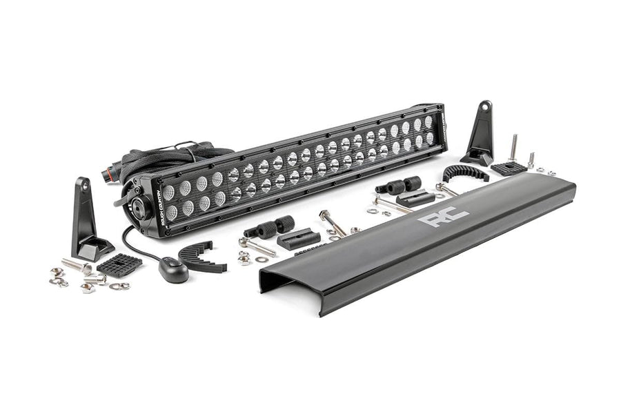 20" Rough Country Black Series Dual Row CREE LED Light Bar - 70920BL