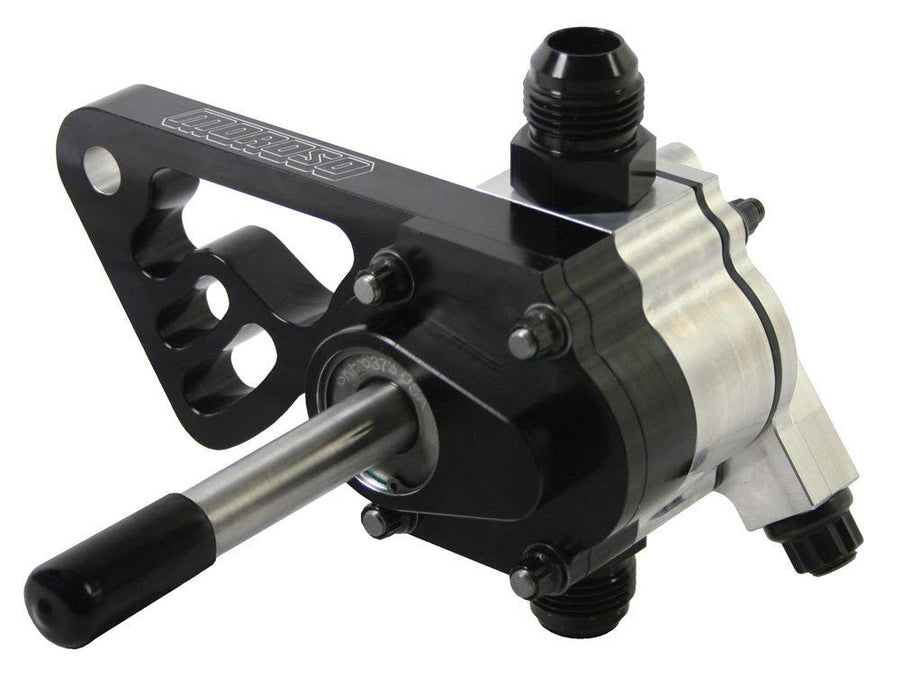 Moroso 22341 External Single Stage Oil Pump, Driver's Side Door Car Mount, 1.200" Pressure Section