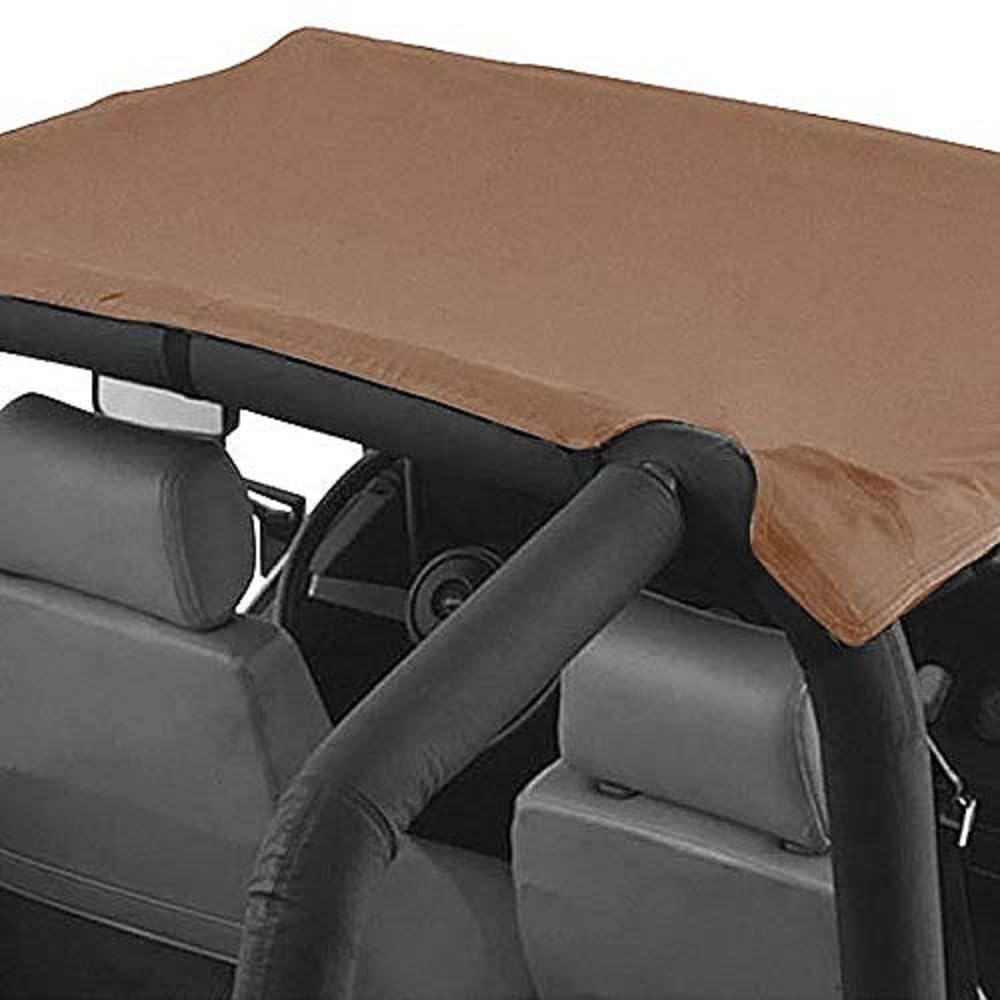 California Brief Rampage Soft Top | Vinyl, Spice Denim | 93317 | Fits 1997 - 2006 Jeep Wrangler TJ