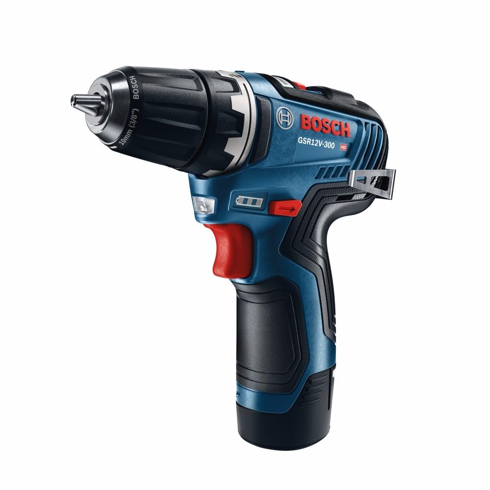 GSR12V-300B22 Bosch 12V Max EC Brushless 3/8 In. Drill/Driver Kit