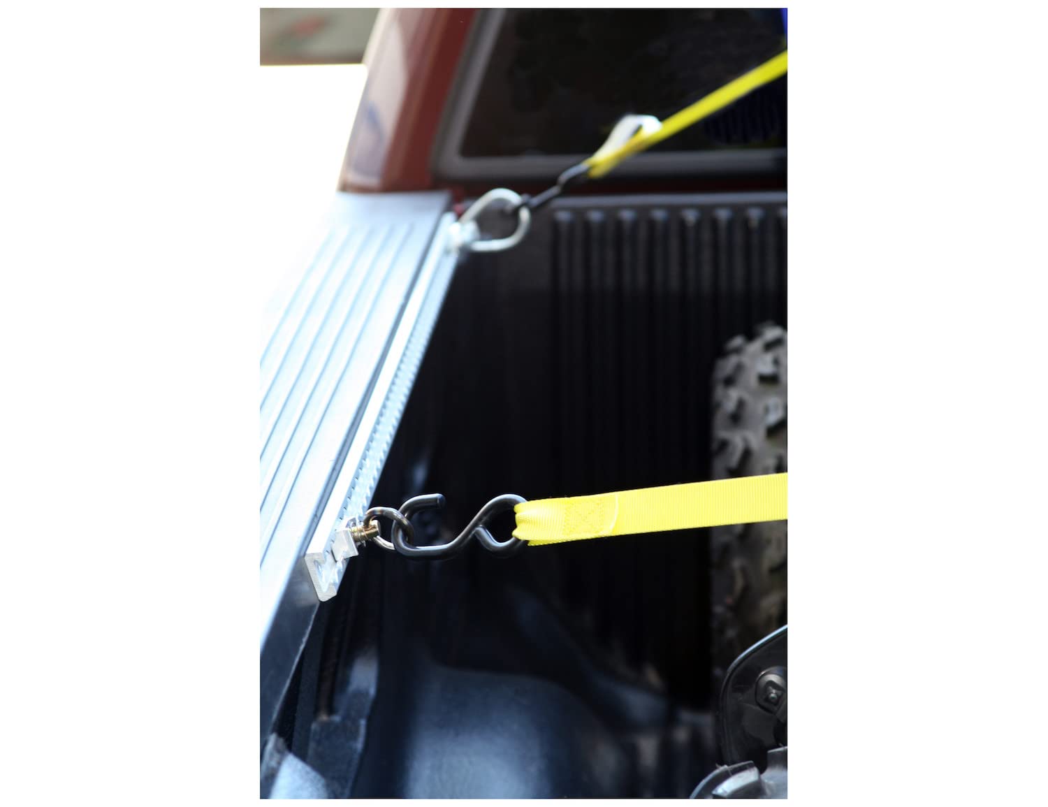 Buyers Products Aluminum ST93 Super Track, 4 46-1/2 Inch Pieces with 8 Anchor O Rings, Tie Down Rails for Trucks, Vans & Trailers, Easily Secure Motorycles, ATVs, Dirt Bikes, &Utility Tractors