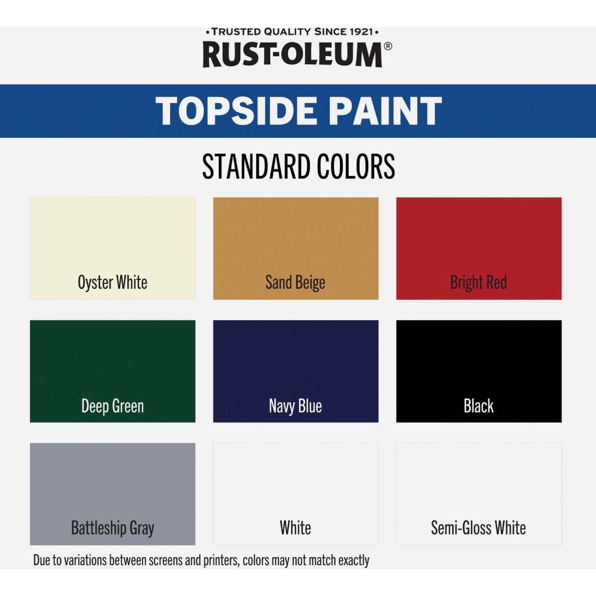 Rust-Oleum Outdoor Marine Coatings Gloss Battleship Gray Topside Paint 1 qt.