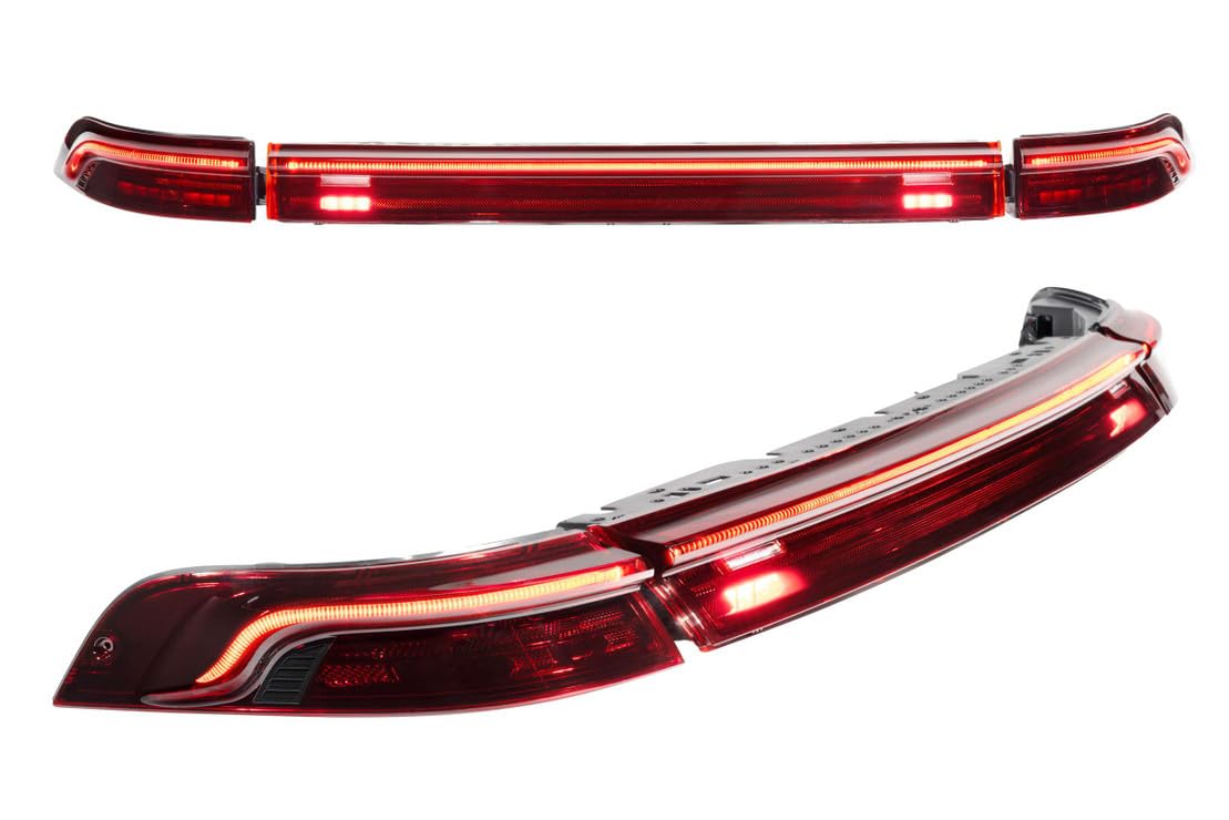 Morimoto XB LED Taillights Porsche 911 Fits 993 94-98, Plug and Play LED Taillight Assemblies (Smoked)