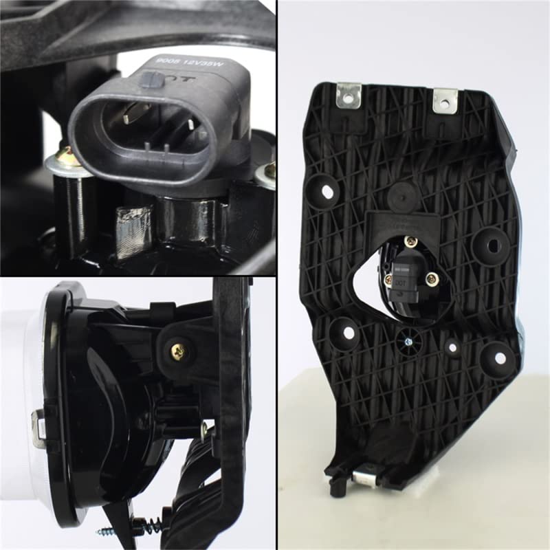 Auto Spyder 5076151 Fog Lights Black/Clear