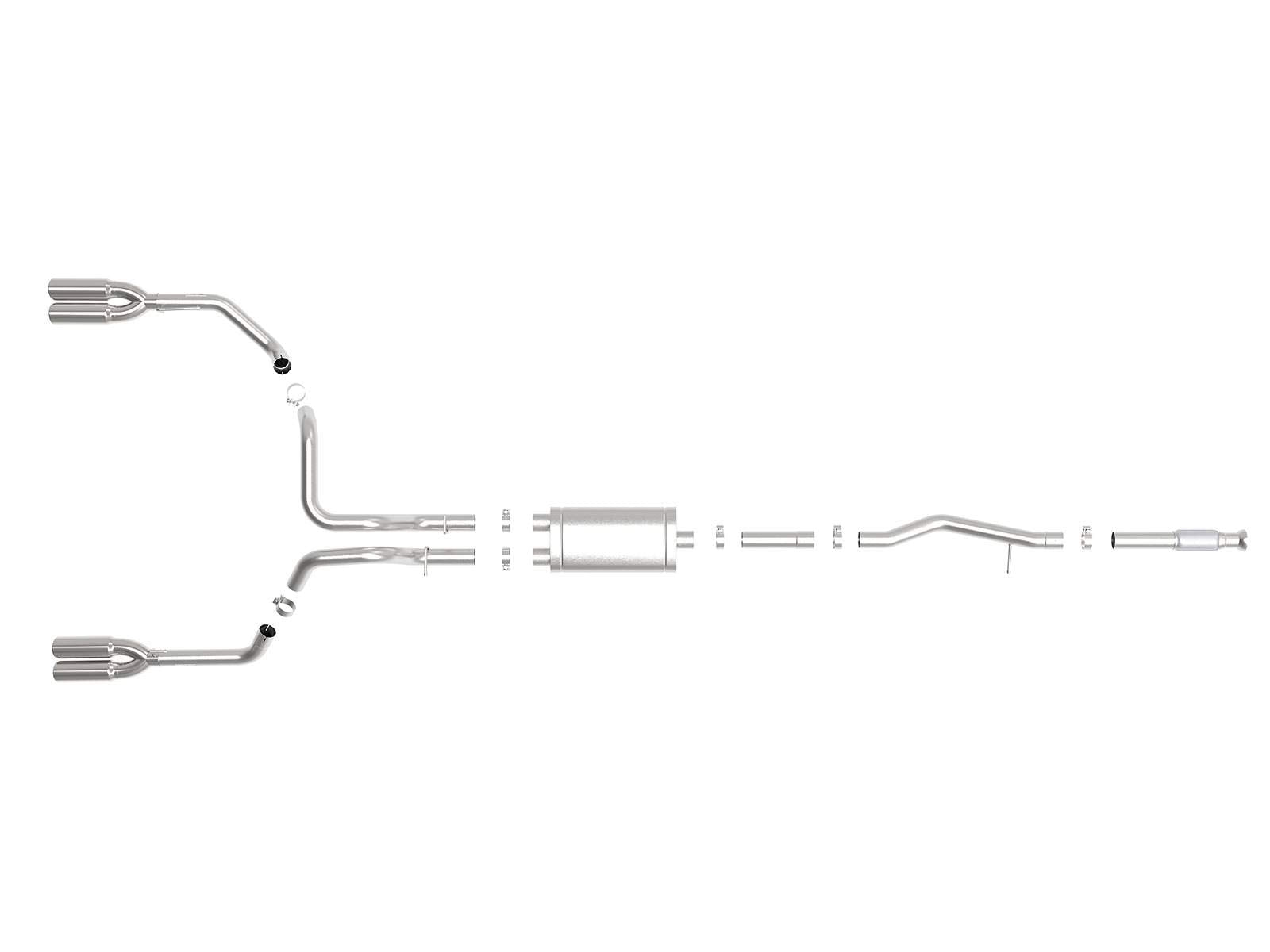 Vulcan Series aFe Power Cat-Back Exhaust System 49-34105-P