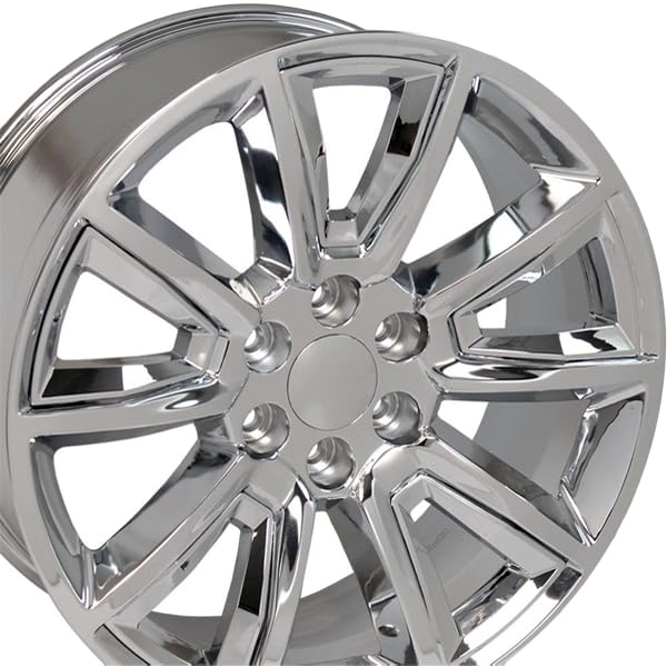 CV73 OE Wheels 20" Replica Wheel CV73 Fits Chevrolet Tahoe Rim 20x8.5 Chrome Wheel 6550-24C-ic