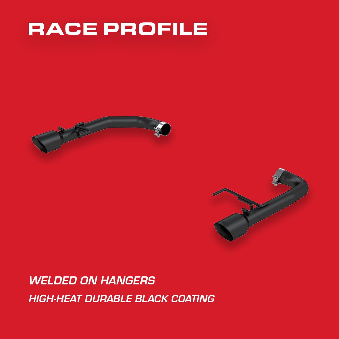 2.5" MBRP Axle Back Kit (Black Coated)