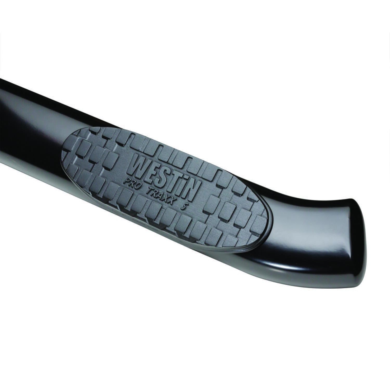 Westin PRO TRAXX 5 Oval Wheel to Wheel Nerf Bars fits 2007-2021 Tundra 6'5" Bed Double Cab Black Pair