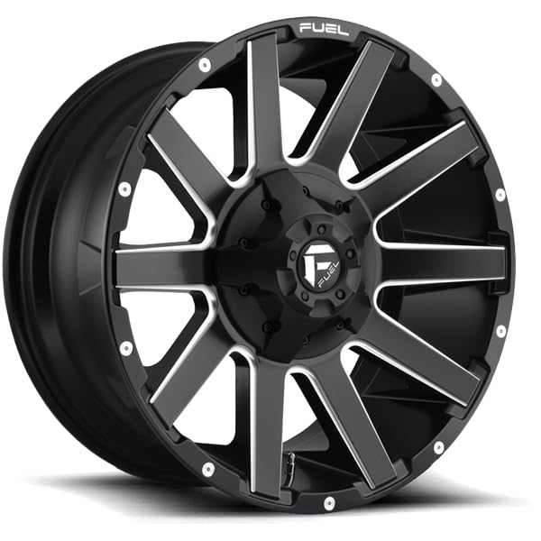 FUEL OFF-ROAD D616 20X10, 5X5.5/150, 4.79, 18mm CONTRA MATTE BLACK MILLED - D61620007047
