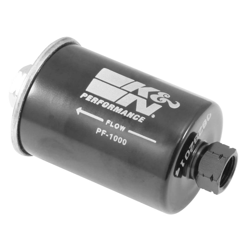 K&N Fuel Filter: High Performance Gasoline Fuel Filter, Premium Engine Protection, Compatible with 1982-2013 GM Truck/Passenger Car Fuel Injected Engines, PF-1000