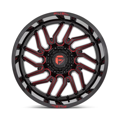 Fuel D808 1PC 20X9 5X150 G-BLK MILL-RT 1MM - D80820905650