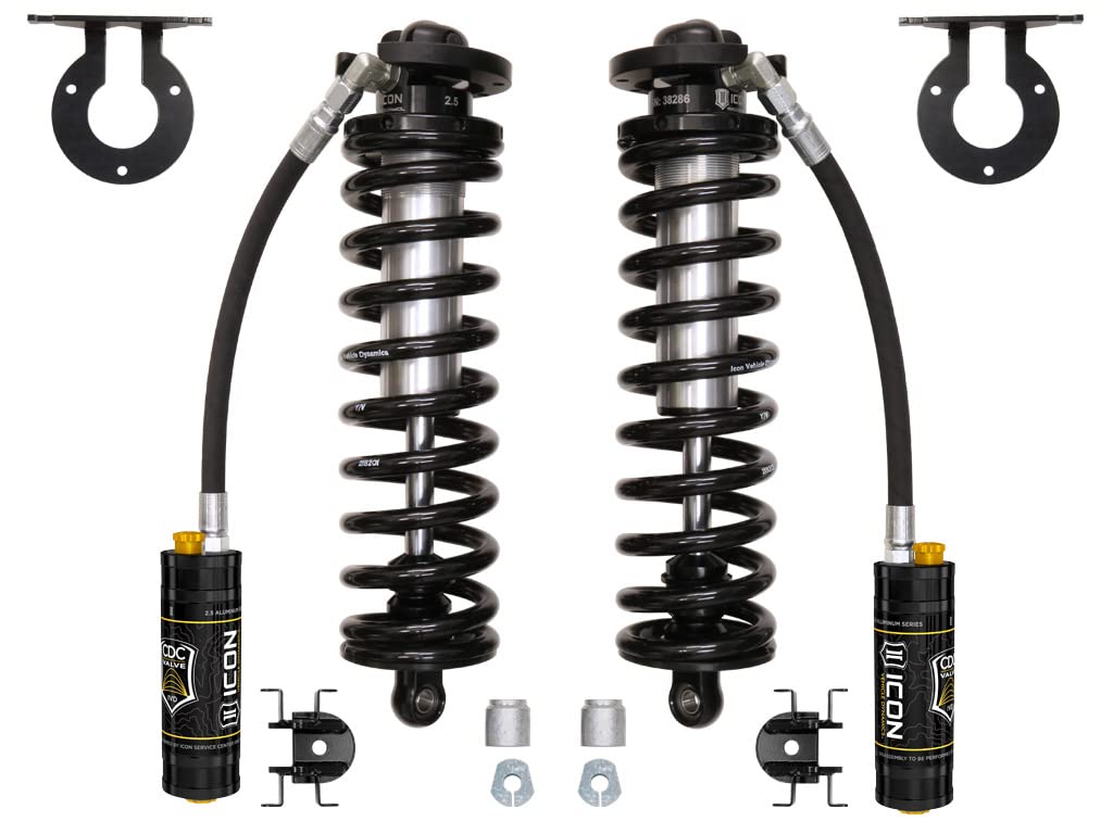 2.5" Lift ICON Coilover Conversion Kit, 2.5 VS RR/CDCV Compatible with 05-22 Ford F250/350 4WD, 61720C