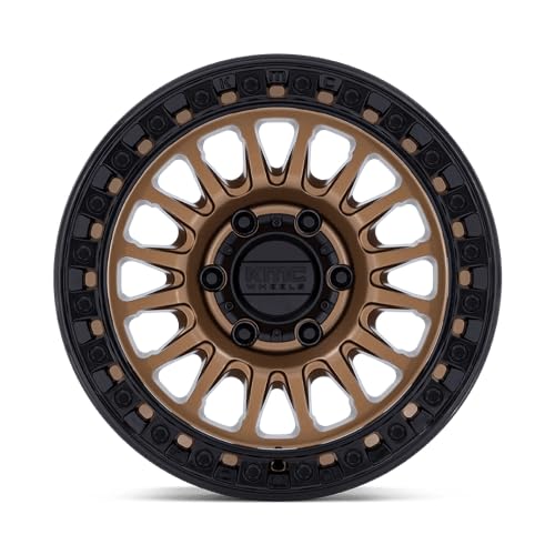 KMC Wheels 18X9 IMS 6X1355.71 18mm MATTE BRONZE WITH GLOSS BLACK LIP - KM552ZB18906318