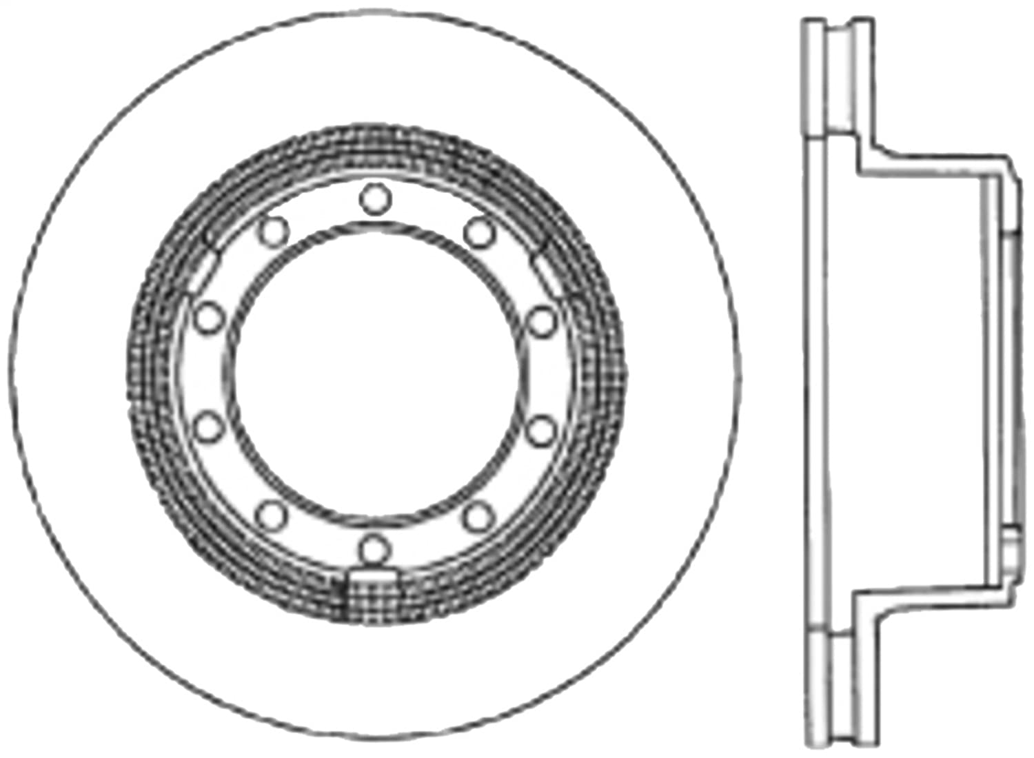 Centric Brake Parts Genuine Rotor - 120.83013CRY