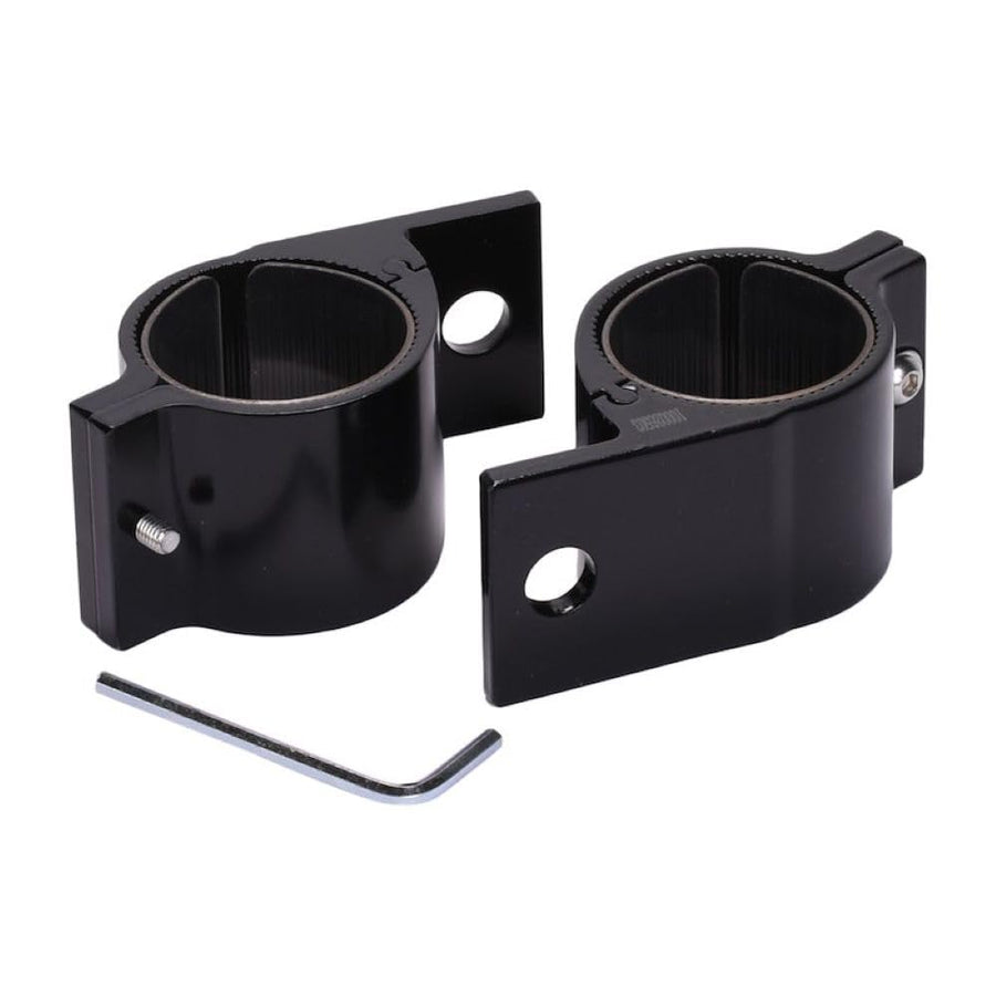 2-Inch Tube Mounting Bracket TrailFX G9022B for TFX LED Cube Lights Set of 2, Black Powder Coated