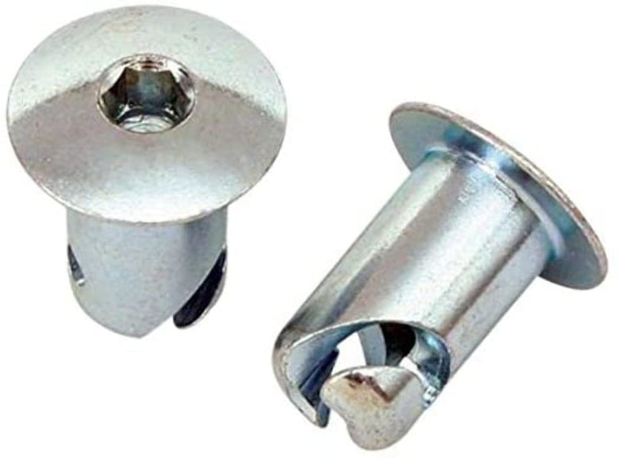Moroso Oval 71275 Quick Fasteners, 7/16" x .450, Steel, Silver