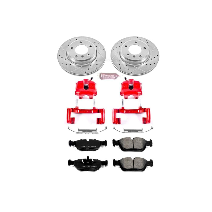 Power Stop 1-Click Performance Brake Kit with Caliper For BMW Z3 2001-2002 [Model Specific]