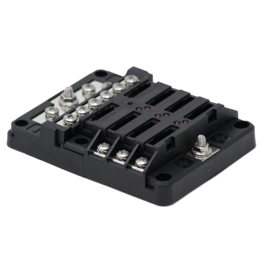Egis Fuse Block RT 6 Position w/Ground & LED Indication