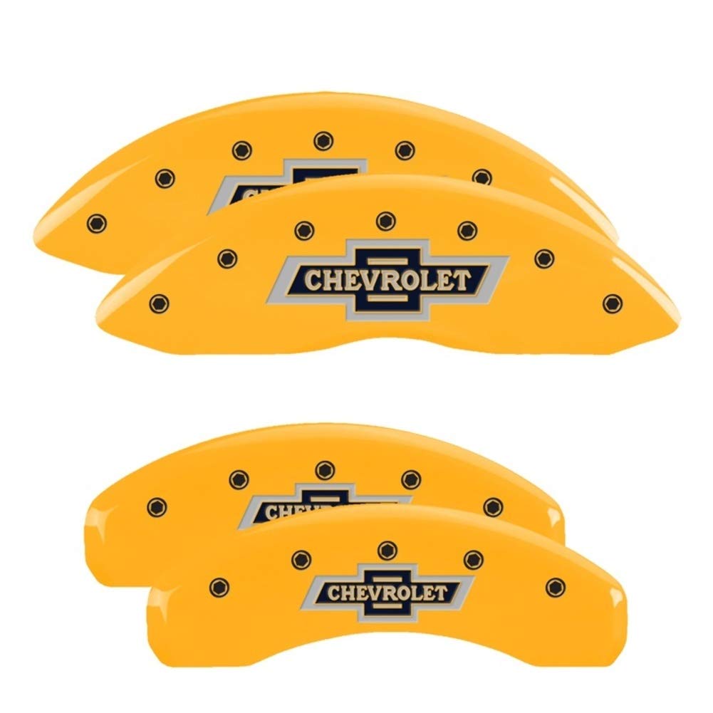 Chevrolet 100 Anniversary Caliper Covers 14234Sbanyl: Yellow
