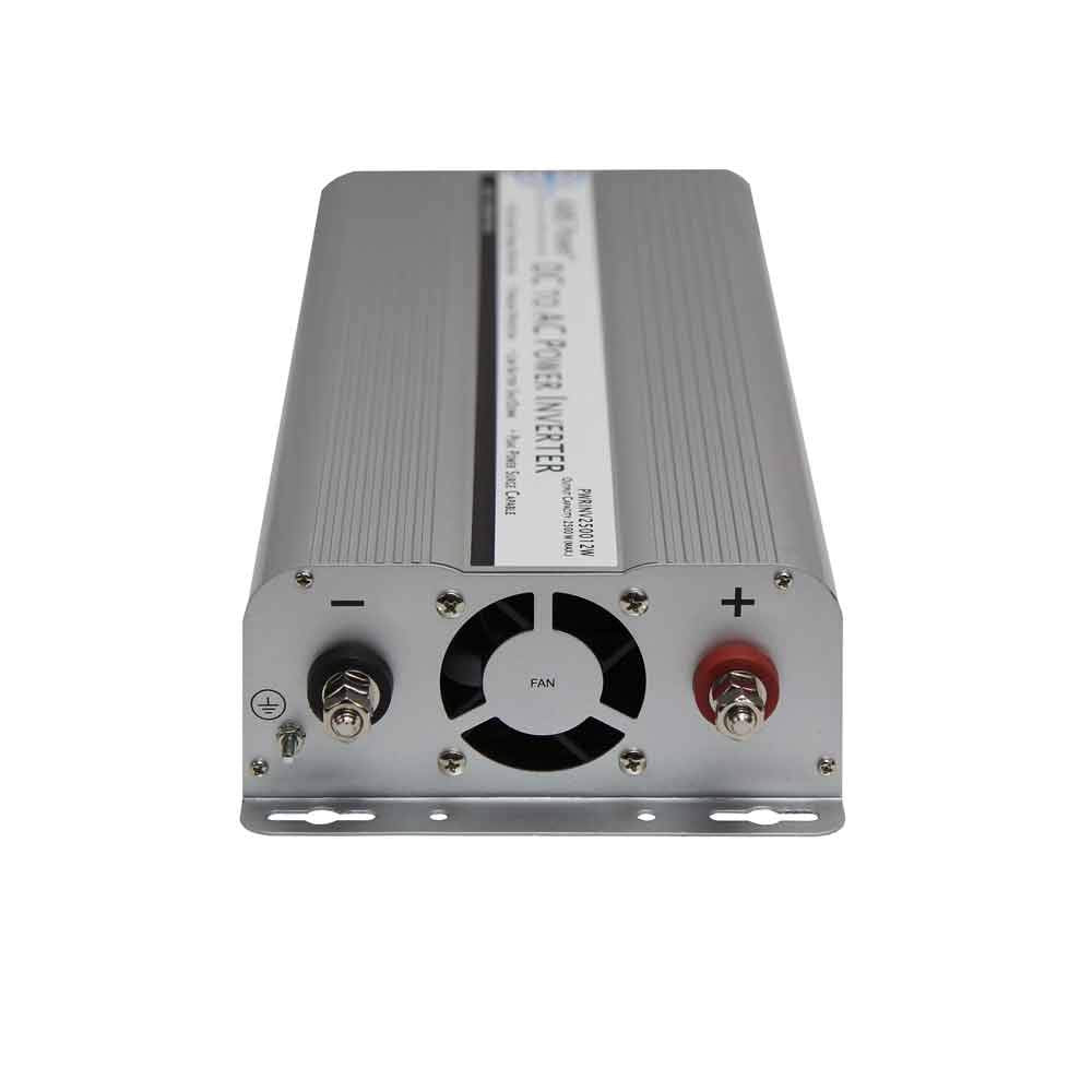 2500 Watt AIMS Power Modified Sine Power Inverter, 5000 Watt Surge Peak Power, and AC Outlets