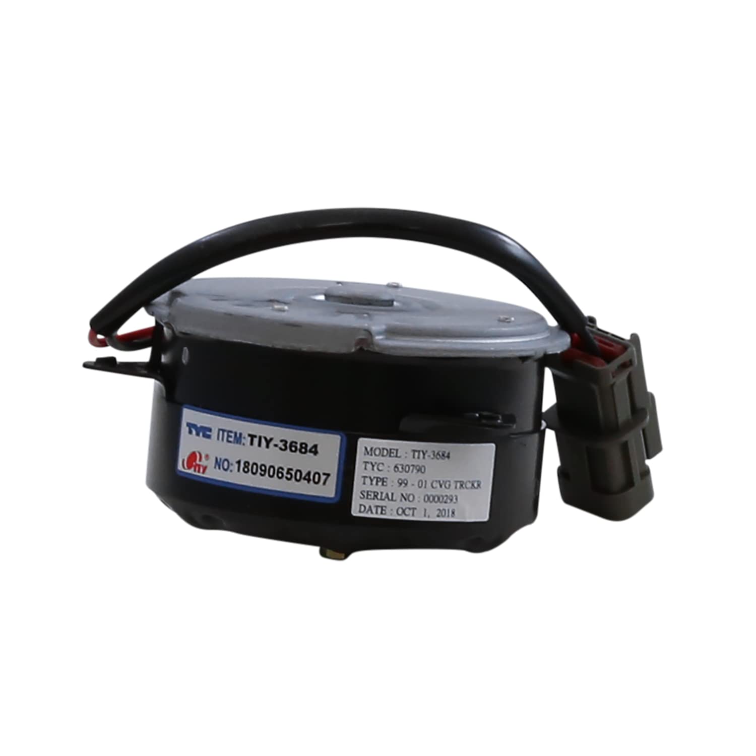 Chevrolet Tracker TYC 630790 Replacement Condenser Cooling Fan Motor