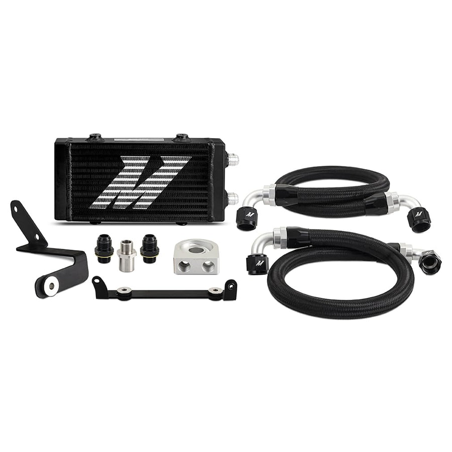 Mishimoto Black Cooler Oil Cooler Kit, Non-Thermostatic